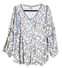 Old Navy Peasant Top Womens 2X