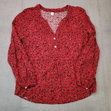 Old Navy Blouse Women's M Red