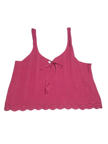 Old navy hot pink crochet - hot,