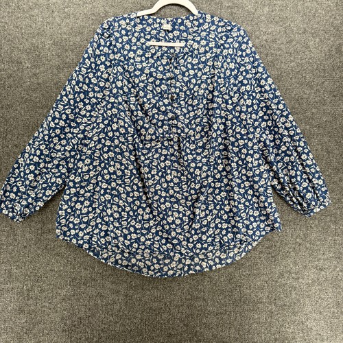 Old navy top - navy, floral