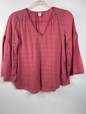 Old Navy Womens Blouse Button